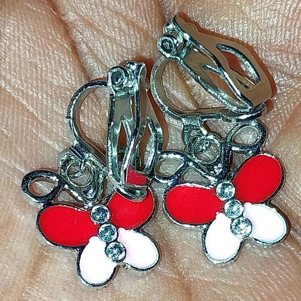 Butterfly Super Cute Kid's fashion Clip-on Earrings